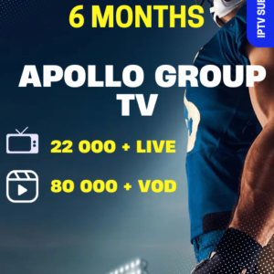 6 Months Subscription Apollo Group TV