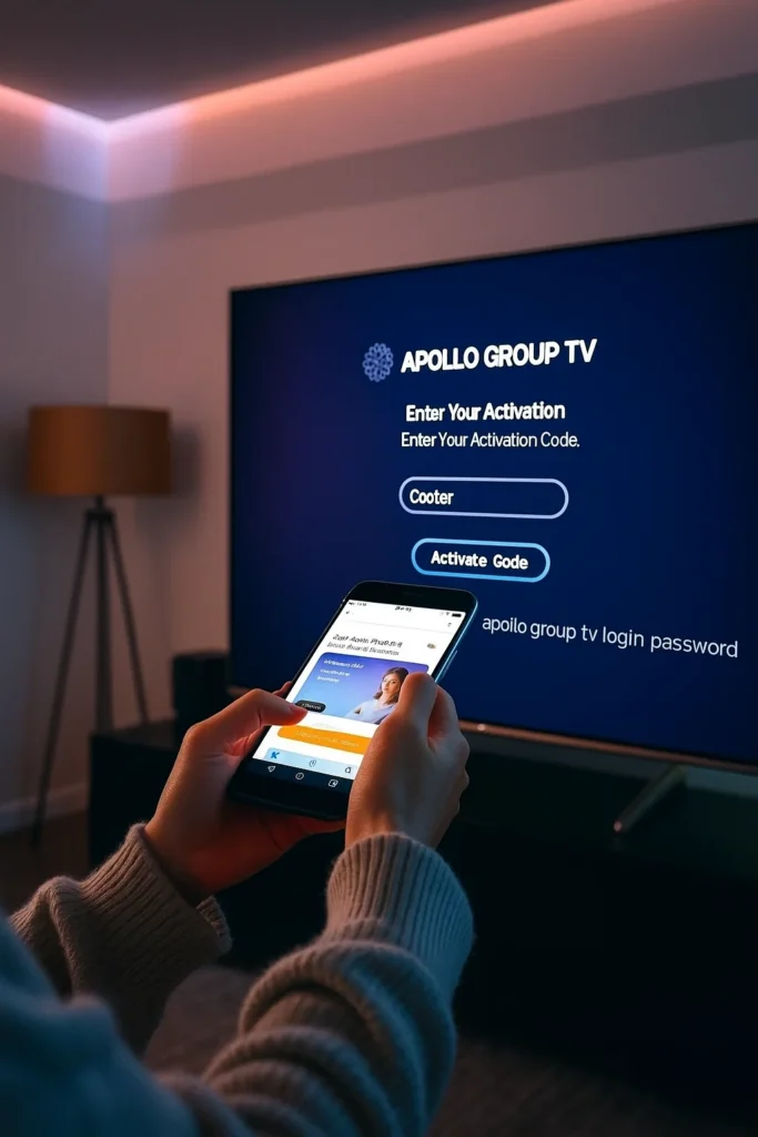 apollo group tv login password