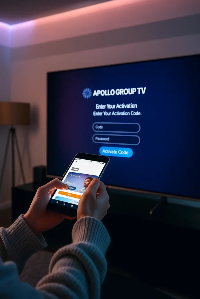 apollo group tv login password