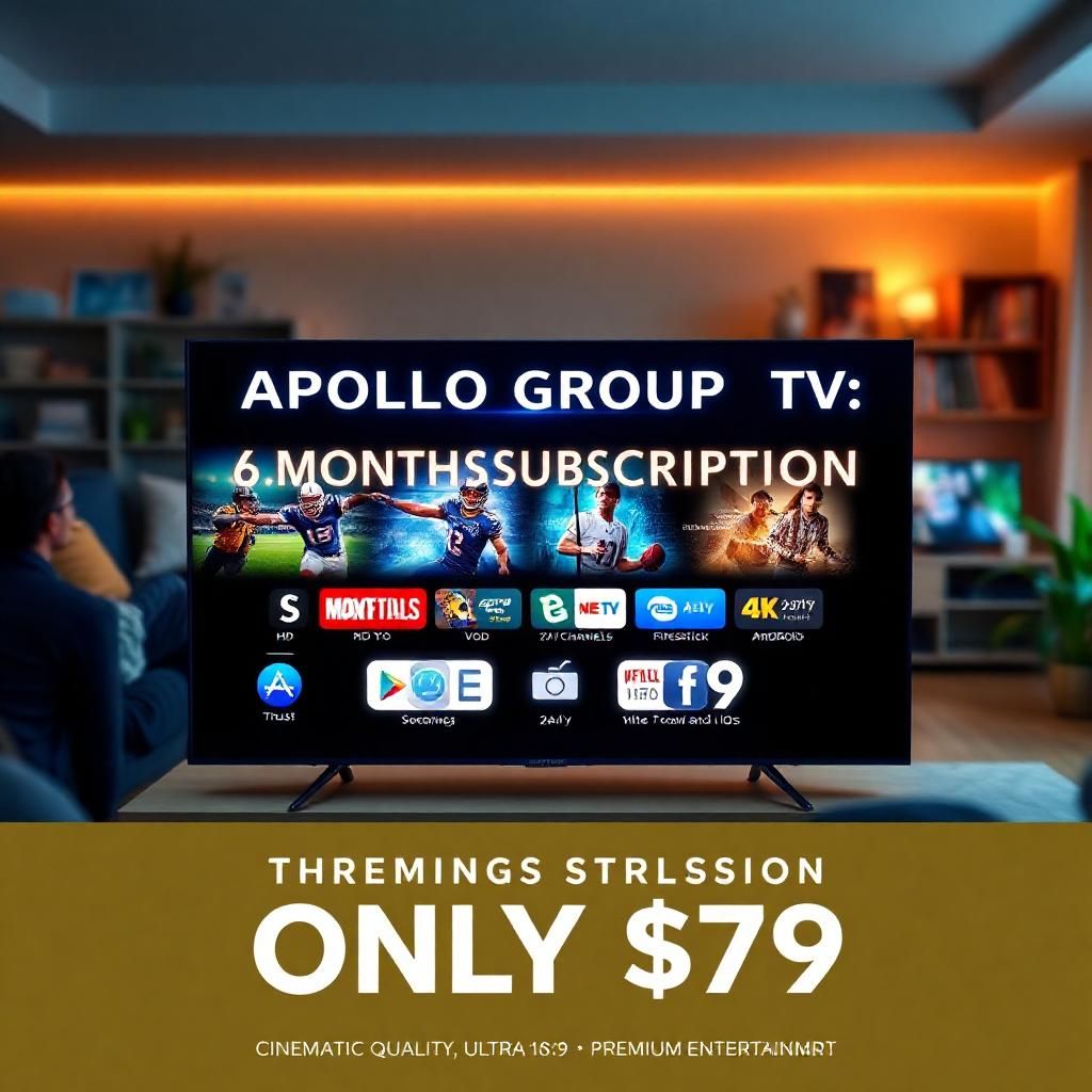 Apollo Group TV 6-Month Subscription