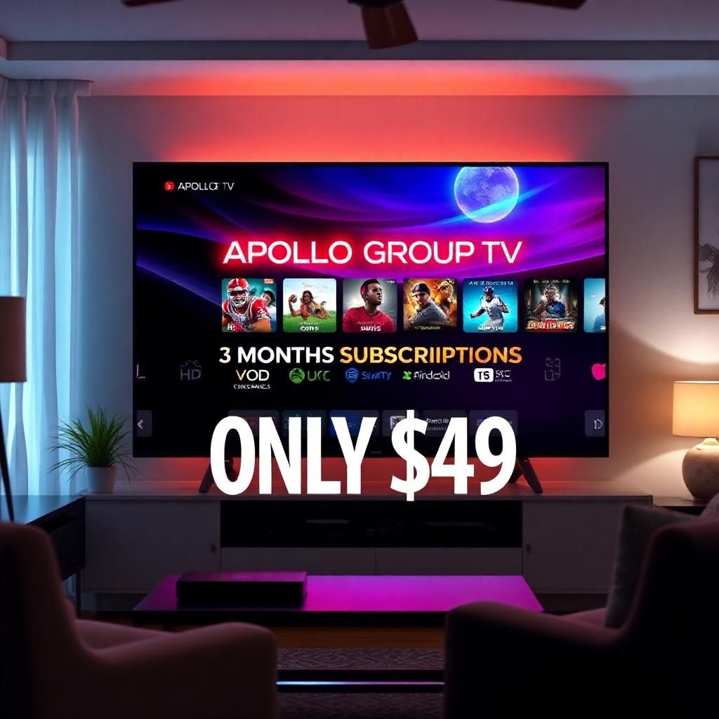 Apollo Group TV 3-Month Subscription