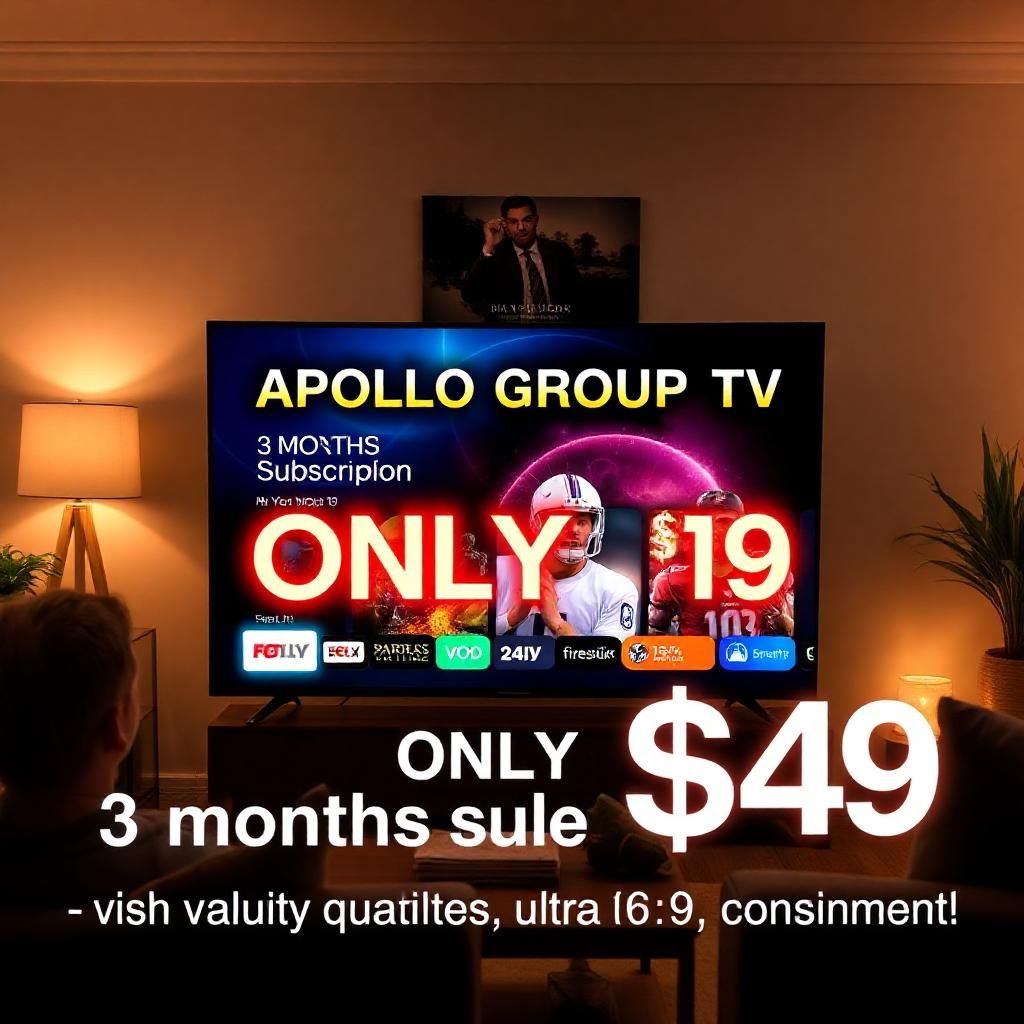 Apollo Group TV 3-Month Subscription